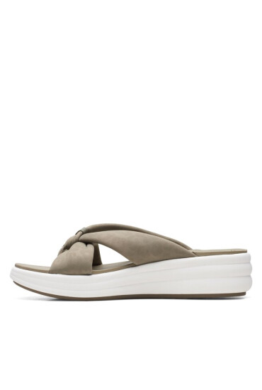 Clarks Сандали Drift Ave 26169910 Olive Interest - Mera.bg