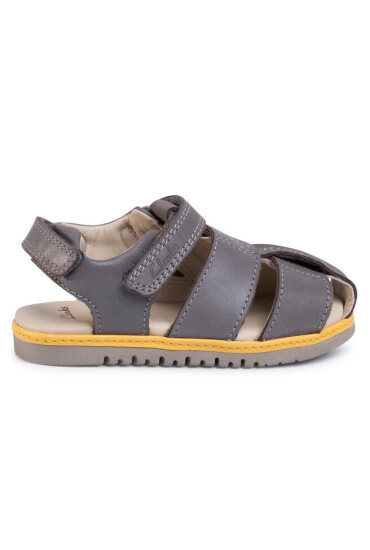 Clarks Сандали Frances Sun K 261506507 Grey Leather - Mera.bg