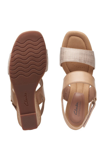 Clarks Сандали Kyarra Faye 26171239 Бежов - Mera.bg