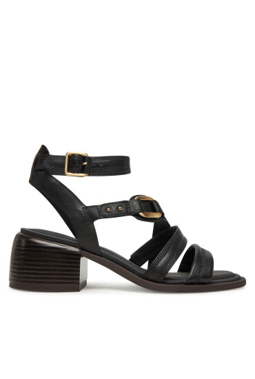 Clarks Сандали Morwyn Strap 26181243 Черен - Mera.bg