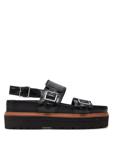 Clarks Сандали Orianna Glide 26176641 Черен - Mera.bg
