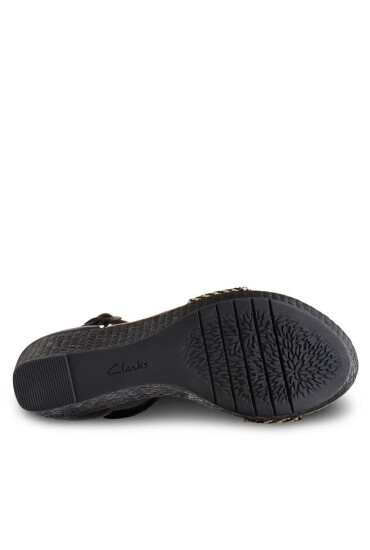 Clarks Сандали Rose Ease 26171324 Черен - Mera.bg