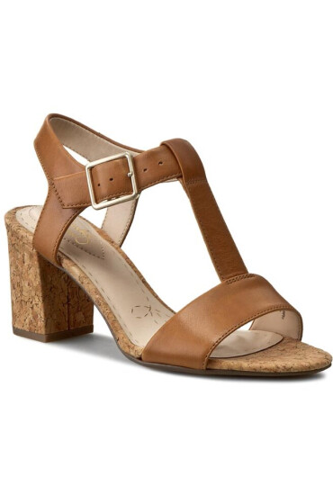 Clarks Сандали Smart Deva 261176914 Tan Leather - Mera.bg