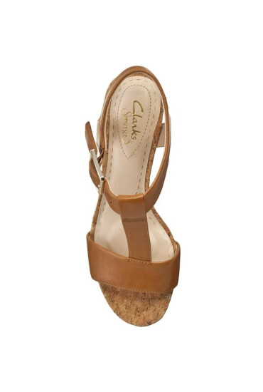 Clarks Сандали Smart Deva 261176914 Tan Leather - Mera.bg