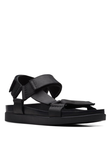 Clarks Сандали Sunder Range 26171886 Black Leather - Mera.bg