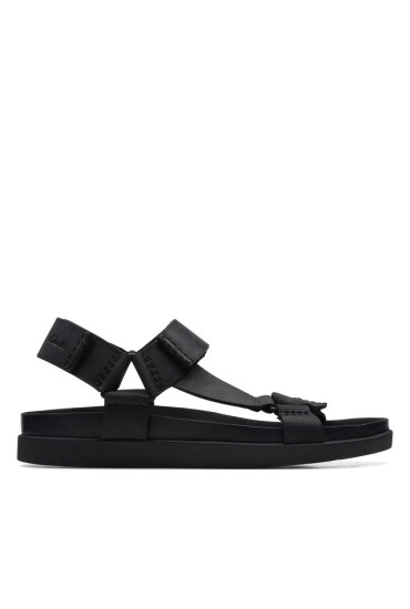 Clarks Сандали Sunder Range 26171886 Black Leather - Mera.bg