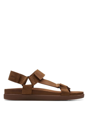 Clarks Сандали Sunder Range 26171888 Tan Leather - Mera.bg