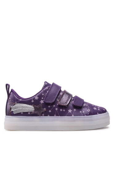 Clarks Сникърси Flare Fly K. 261648096 S Purple - Mera.bg