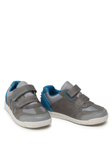 Clarks Сникърси Rex Play K 261648006 Grey/Blue - Mera.bg
