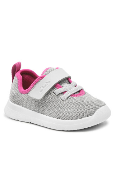 Clarks Сникърси Ath Weave T. 261661036 Light Grey - Mera.bg