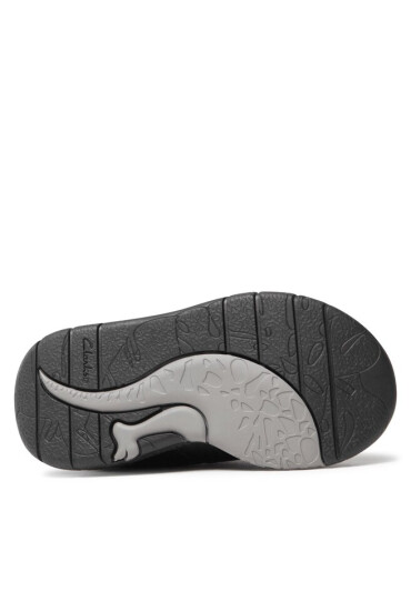 Clarks Сникърси Steggy Stride K 261751406 Черен - Mera.bg