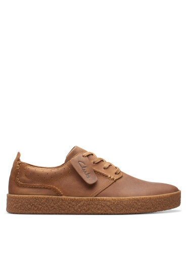 Clarks Сникърси Streethill Lace 26174539 Кафяв - Mera.bg