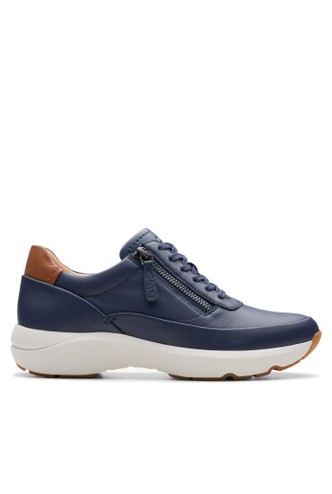 Clarks Сникърси Tivoli Zip 26176649 Тъмносин - Mera.bg