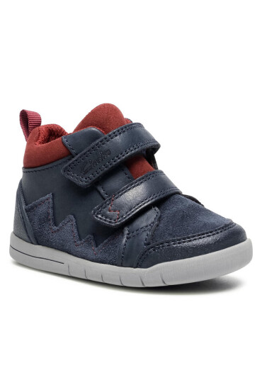 Clarks Зимни обувки Rex Park T 261521887 Navy Leather - Mera.bg