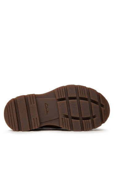 Clarks Зимни обувки Heath Lace T 261540917 Tan Leather - Mera.bg