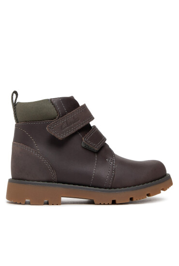 Clarks Зимни обувки Heath Strap K 261692697 Кафяв - Mera.bg