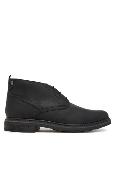 Clarks Зимни обувки Newford Mid 26183381 Черен - Mera.bg