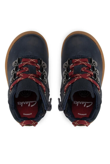 Clarks Зимни обувки Nova Hike T 261619297 Тъмносин - Mera.bg