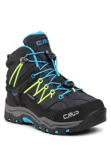CMP Туристически Kids Rigel Mid Trekking Shoe Wp 3Q12944 Antracite/Yellow Fluo 34UF - Mera.bg
