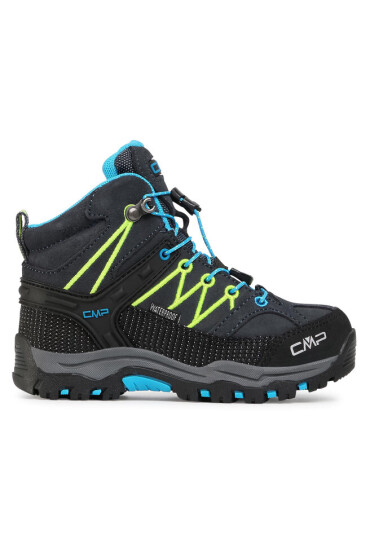 CMP Туристически Kids Rigel Mid Trekking Shoe Wp 3Q12944 Antracite/Yellow Fluo 34UF - Mera.bg