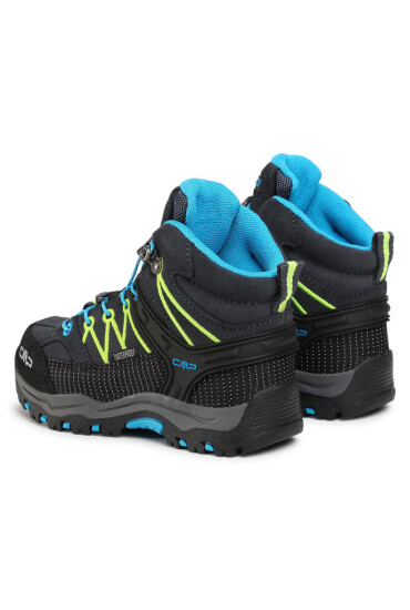 CMP Туристически Kids Rigel Mid Trekking Shoe Wp 3Q12944 Antracite/Yellow Fluo 34UF - Mera.bg