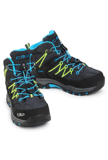 CMP Туристически Kids Rigel Mid Trekking Shoe Wp 3Q12944 Antracite/Yellow Fluo 34UF - Mera.bg