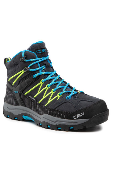 CMP Туристически Kids Rigel Mid Trekking Shoes Wp 3Q12944J Antracite/Yellow Fluo - Mera.bg