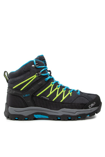 CMP Туристически Kids Rigel Mid Trekking Shoes Wp 3Q12944J Antracite/Yellow Fluo - Mera.bg