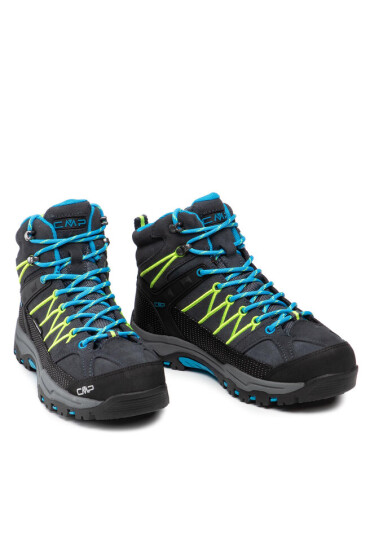 CMP Туристически Kids Rigel Mid Trekking Shoes Wp 3Q12944J Antracite/Yellow Fluo - Mera.bg