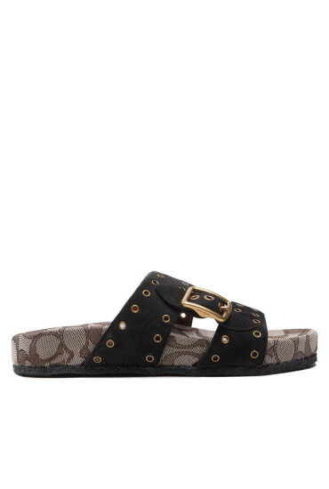 Coach Чехли Ally Suede CA460 Black/Oak - Mera.bg