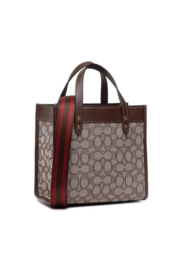 Coach Дамска чанта Sig Jcqrd Fld Tot 22 C3865 B4/Oak Maple - Mera.bg