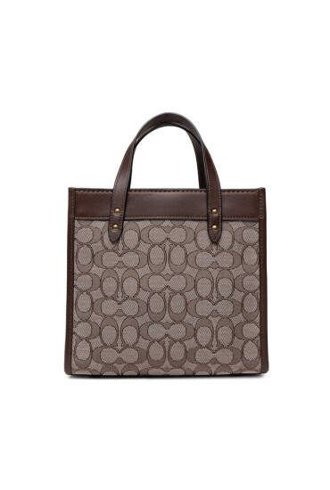 Coach Дамска чанта Sig Jcqrd Fld Tot 22 C3865 B4/Oak Maple - Mera.bg