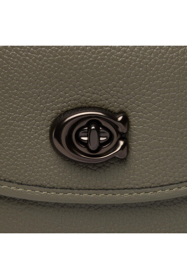Coach Дамска чанта Pol Pb Wlw Sddl Bg CA094 V5/Army Green - Mera.bg