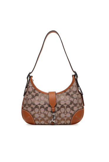 Coach Дамска чанта Hamptons CW654 Кафяв - Mera.bg