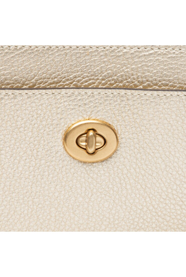 Coach Дамска чанта Mtlc Slm Tnlk Csby C6662 B4/Metallic Soft Gold - Mera.bg