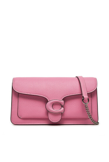 Coach Дамска чанта Tabby Chain Clutch CJ350 LHWPU Розов - Mera.bg