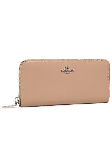Coach Голям дамски портфейл Smth Slm Acc Zip 73738 Бежов - Mera.bg