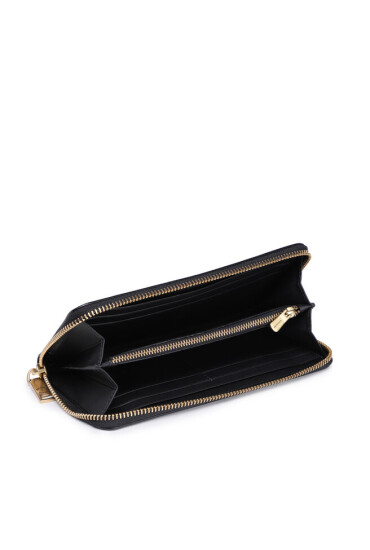 Coach Голям дамски портфейл Smth Slm Acc Zip CH822 B4/BK Черен - Mera.bg