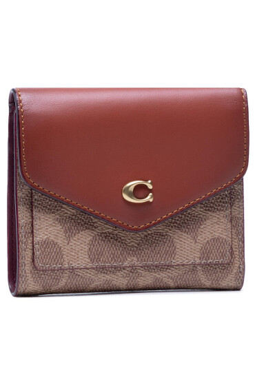 Coach Малък дамски портфейл Cb Cc Sg Wyn Sm Wl C2329 B4NQ4 Кафяв - Mera.bg