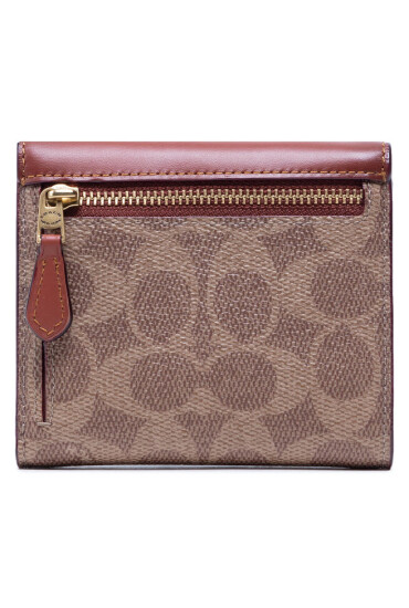 Coach Малък дамски портфейл Cb Cc Sg Wyn Sm Wl C2329 B4NQ4 Кафяв - Mera.bg