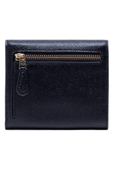Coach Малък дамски портфейл Crl Lth Wyn Sm Wal C2328 LHTAU Черен - Mera.bg