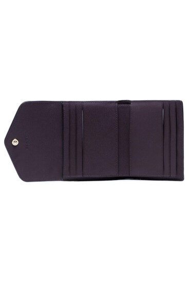 Coach Малък дамски портфейл Crl Lth Wyn Sm Wal C2328 LHTAU Черен - Mera.bg