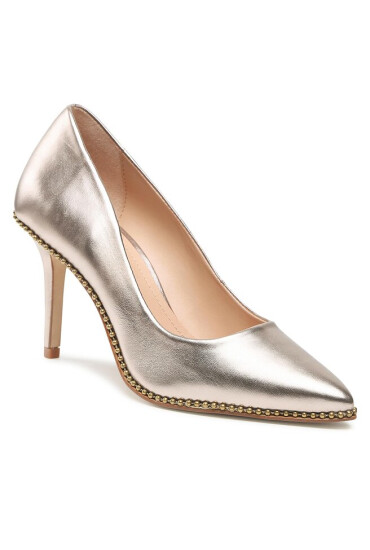 Coach Обувки на ток Waverly Metallic Pum CD439 Champagne - Mera.bg