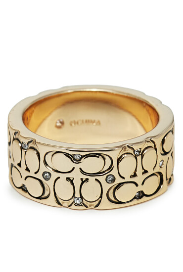 Coach Пръстен 37341908GLD230 Златист - Mera.bg