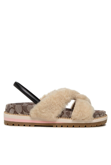 Coach Сандали Tally Shearlg Sandal C5885 Natural - Mera.bg