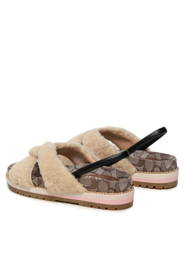 Coach Сандали Tally Shearlg Sandal C5885 Natural - Mera.bg