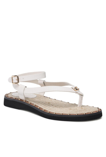 Coach Сандали Gracey Lather CA462 Chalk - Mera.bg