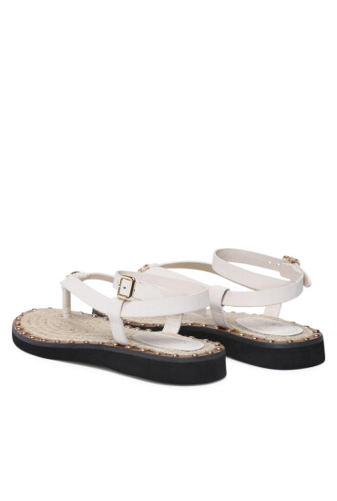 Coach Сандали Gracey Lather CA462 Chalk - Mera.bg