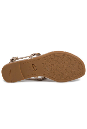 Coach Сандали Jeri Metal Ltr Sand G4995 11002650 Champagne - Mera.bg