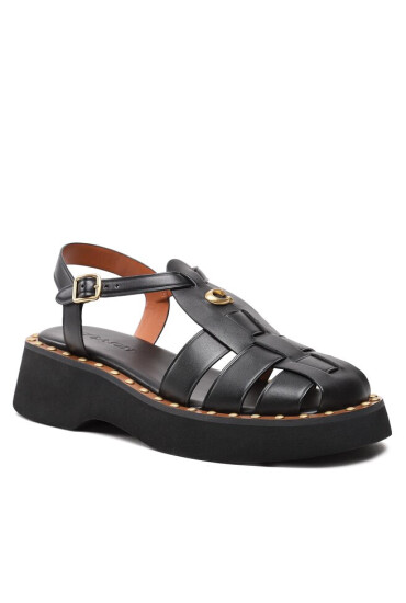 Coach Сандали Vivienne Leather CK033 Black BLK - Mera.bg